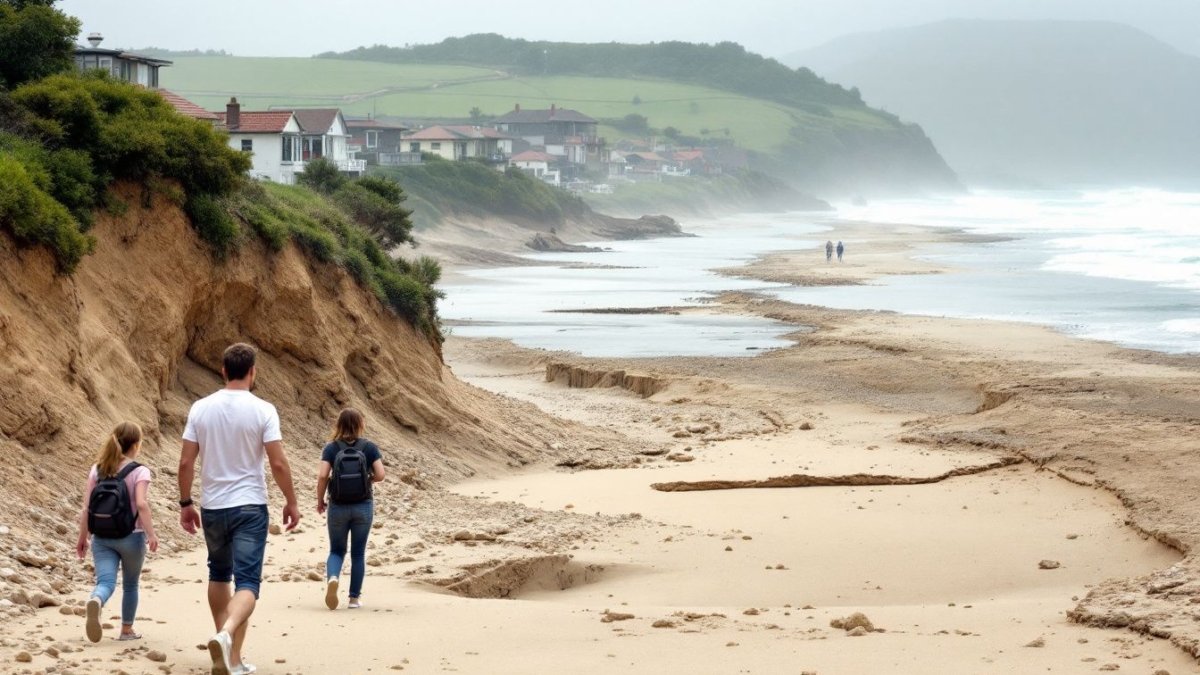 coastal erosion