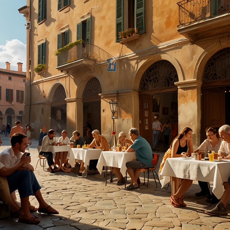Vibrant Italian Lifestyle