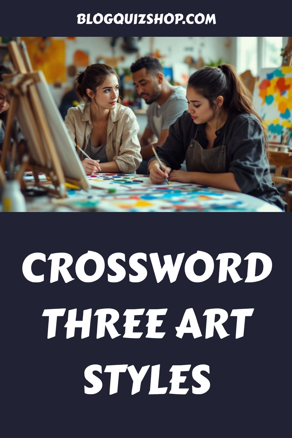 CROSSWORD Three Art Styles generated pin 7546
