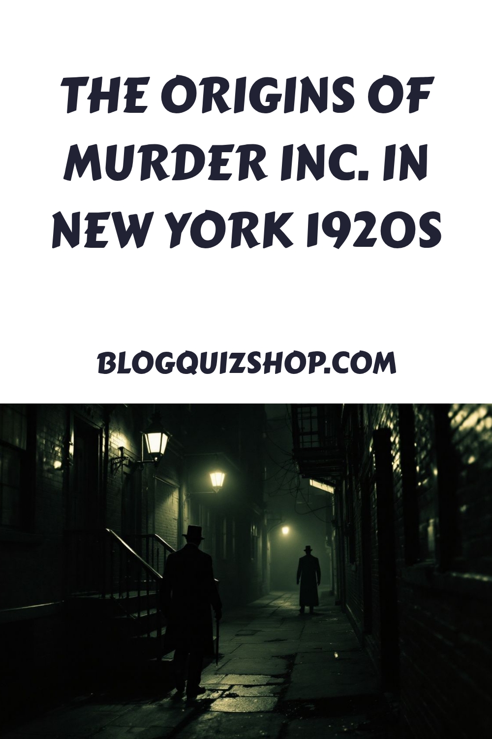 The Origins of Murder Inc. in New York 1920s generated pin 7870