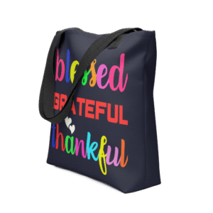 blessed tote bag