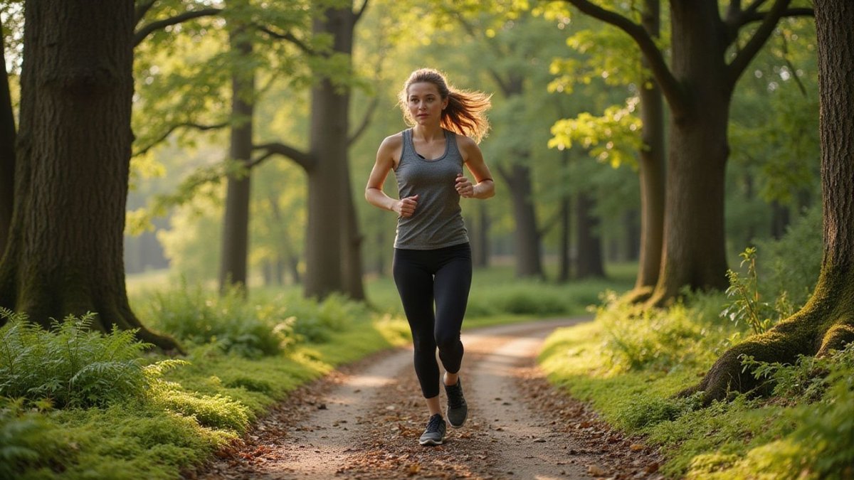 an aerobic exercise routine