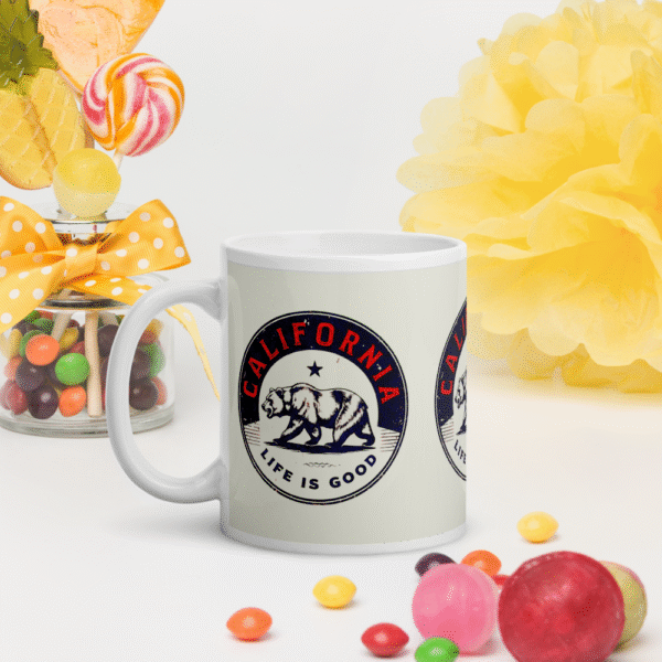 California White Ceramic Mug - Image 10