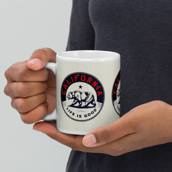 California White Ceramic Mug - Image 12