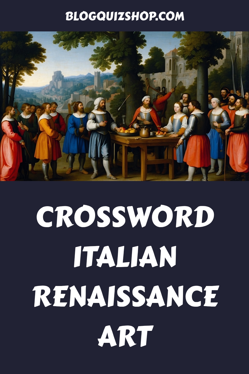 CROSSWORD Italian Renaissance Art generated pin 5874