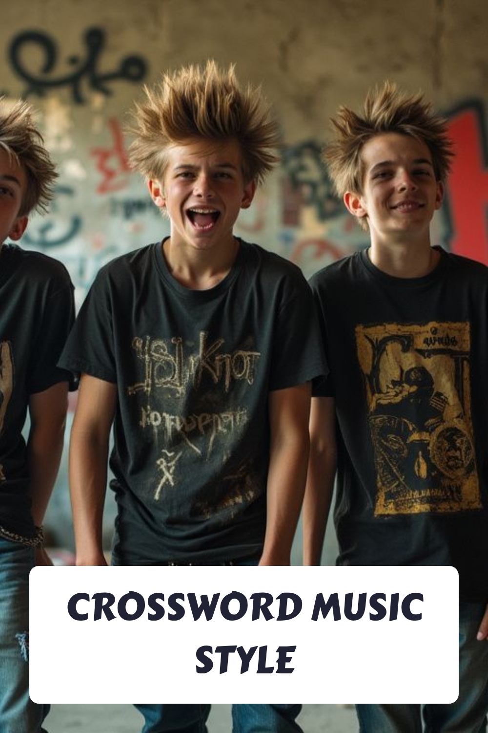 CROSSWORD Music Style generated pin 9125