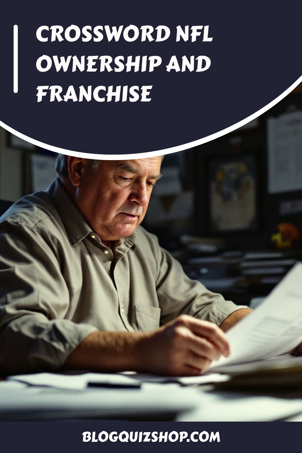 CROSSWORD NFL Ownership and Franchise generated pin 7261