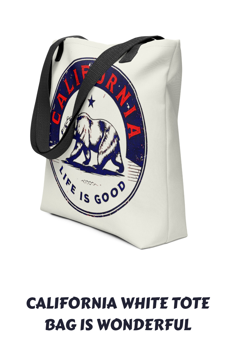 California White Tote bag is wonderful generated pin 9513 1