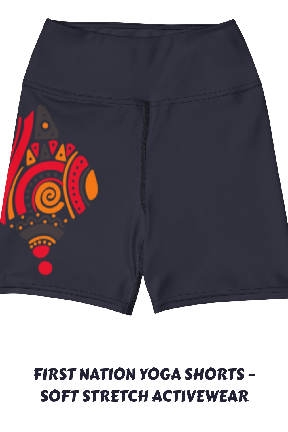 First Nation Yoga Shorts – Soft Stretch Activewear generated pin 11393