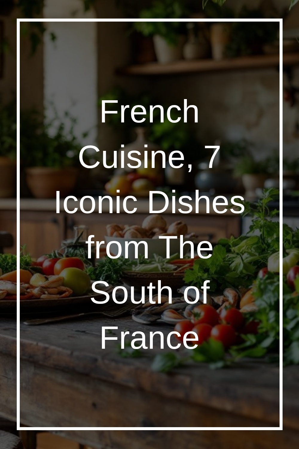 French Cuisine 7 Iconic Dishes from The South of France generated pin 1259