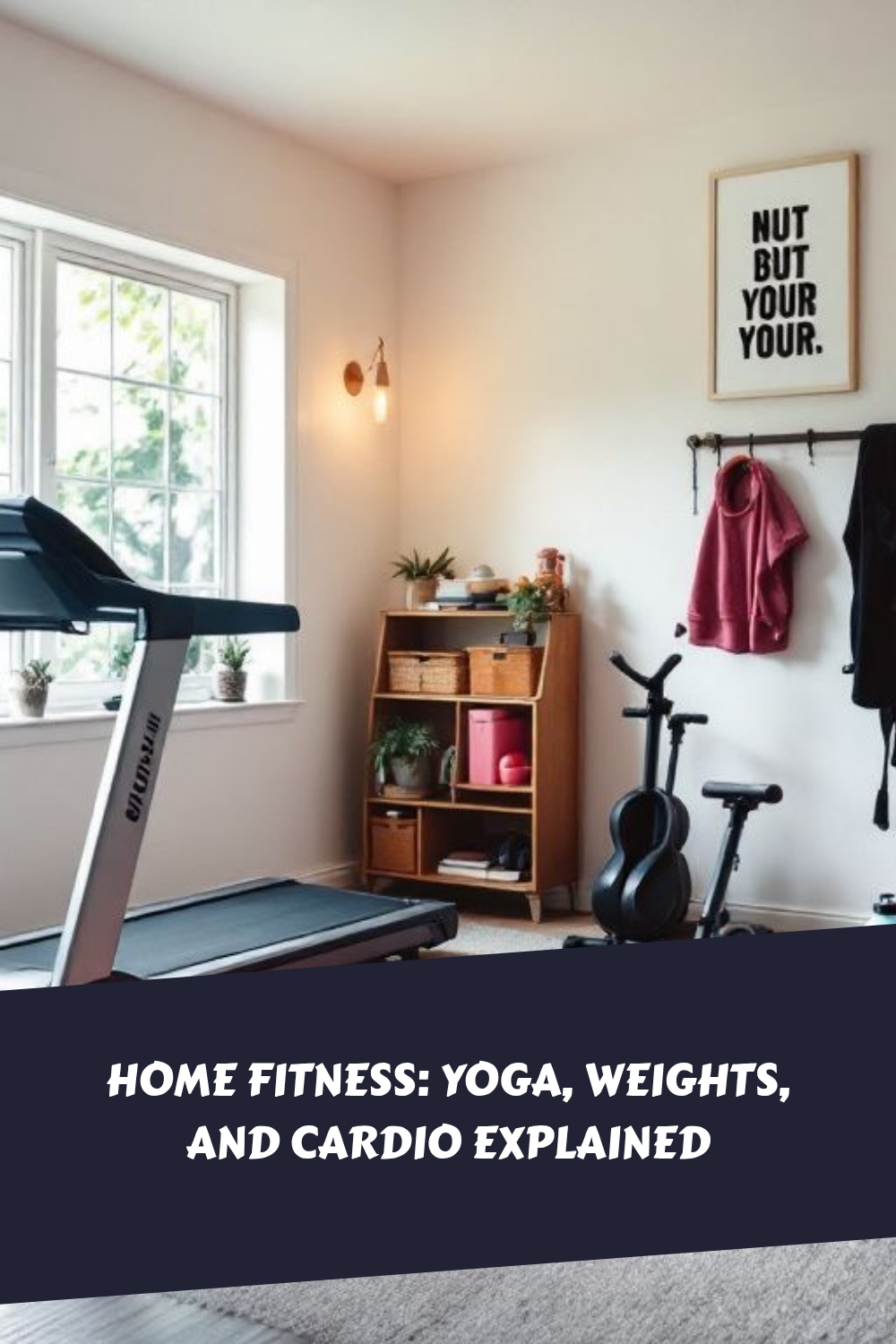 Home Fitness Yoga Weights and Cardio Explained generated pin 6862