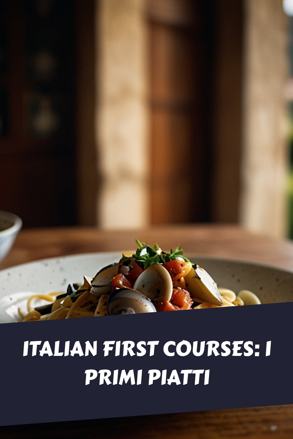 Italian First Courses I Primi Piatti generated pin 4378