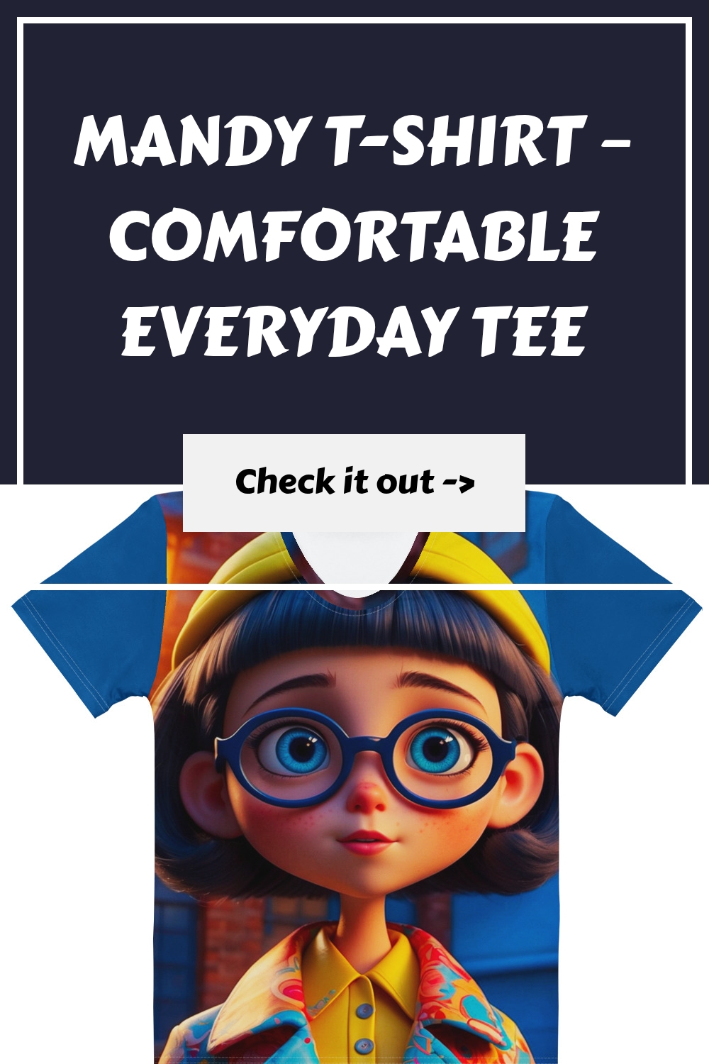 Mandy T shirt – Comfortable Everyday Tee generated pin 11353