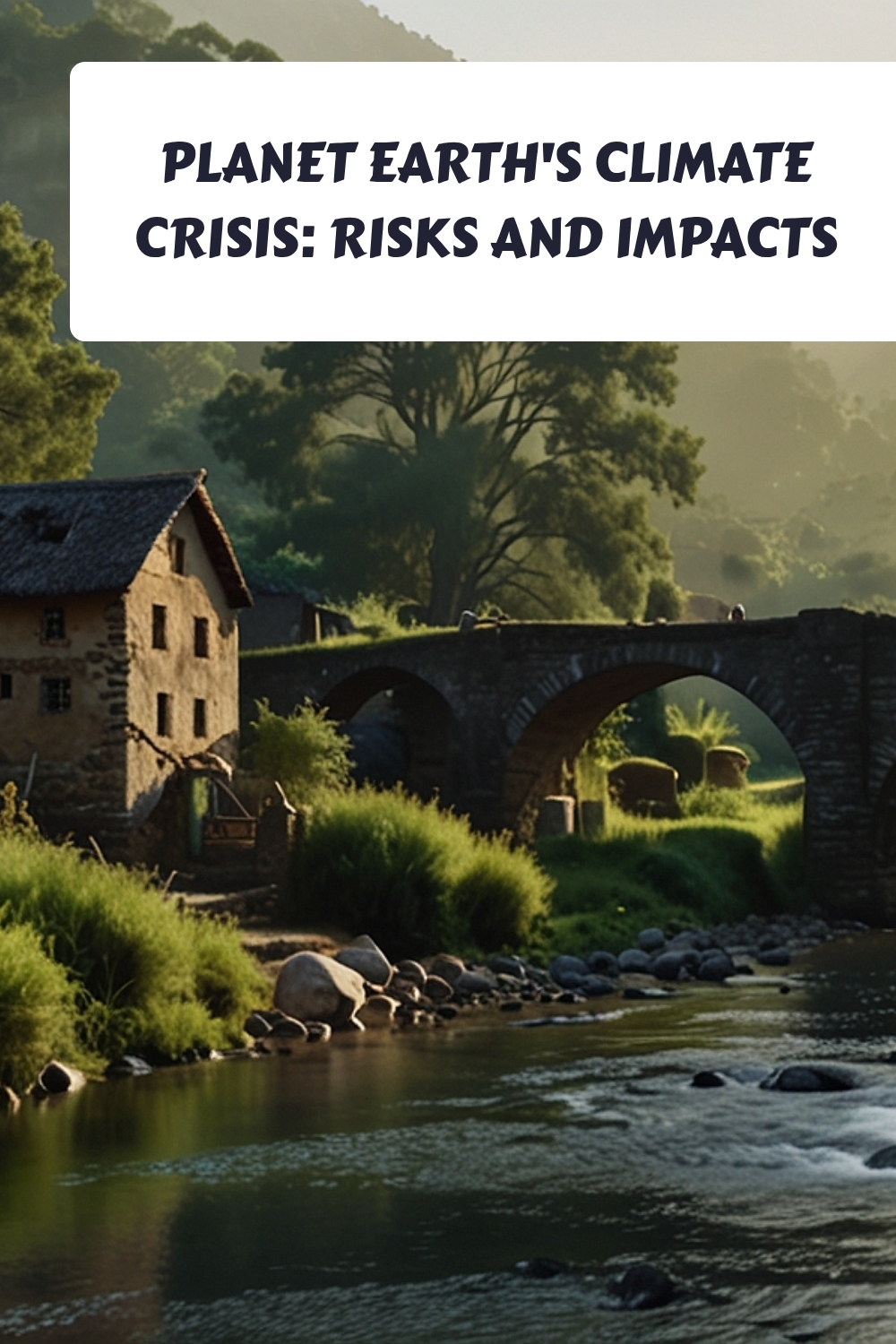 Planet Earths Climate Crisis Risks and Impacts generated pin 4914
