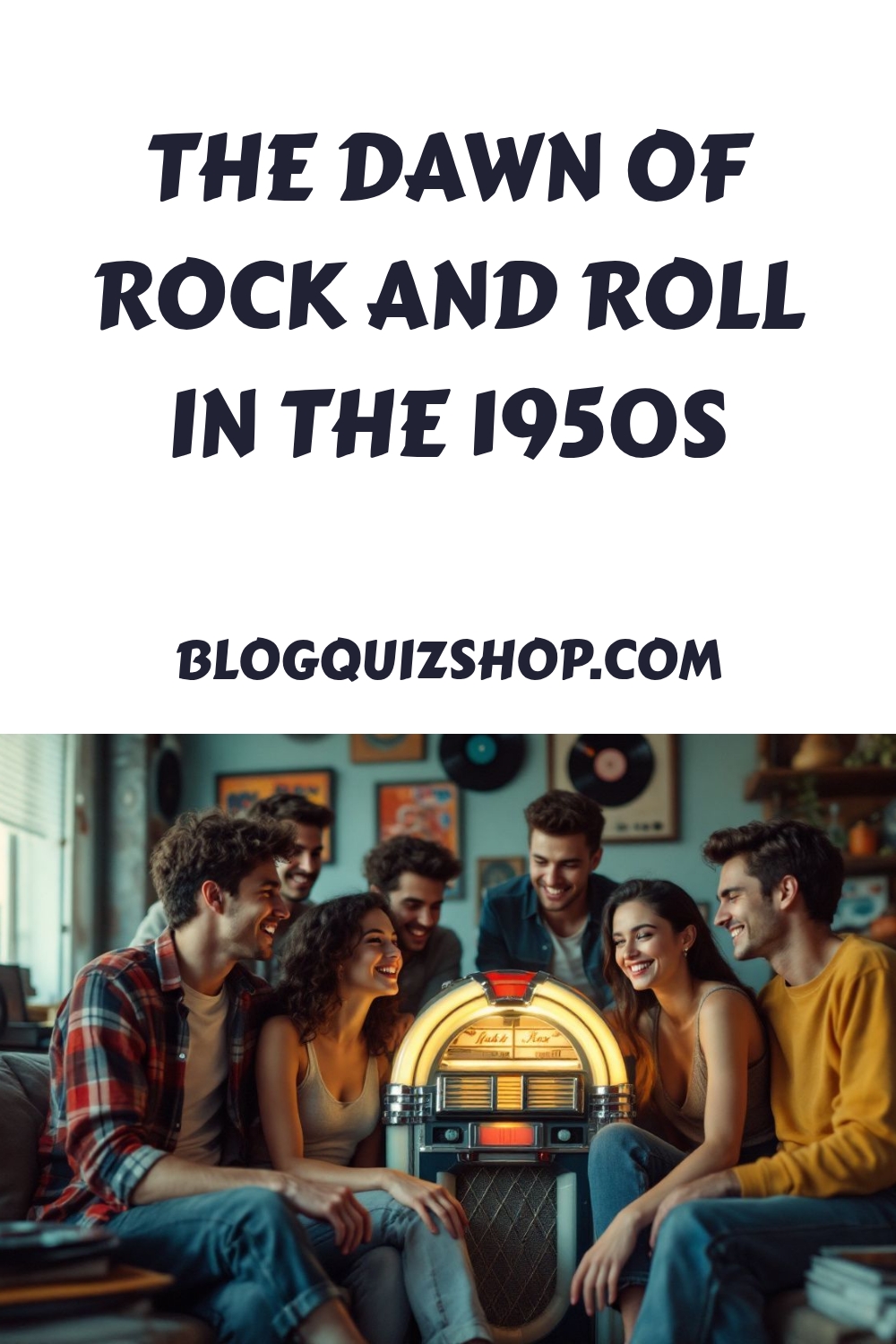 The Dawn of Rock and Roll in the 1950s generated pin 5150 1