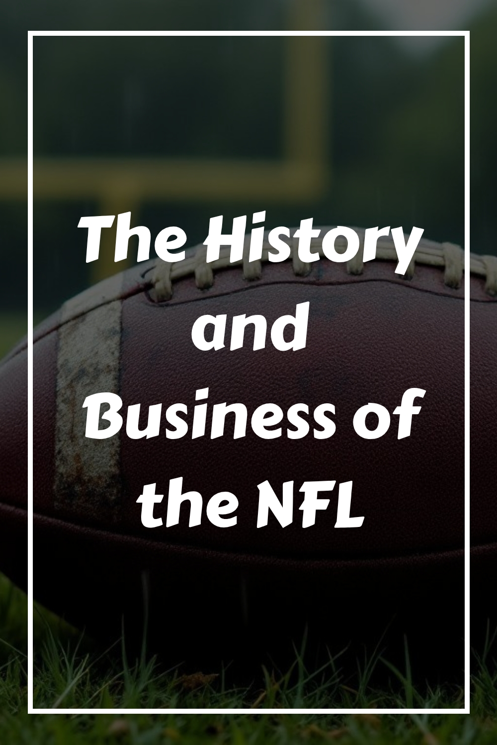 The History and Business of the NFL generated pin 7107