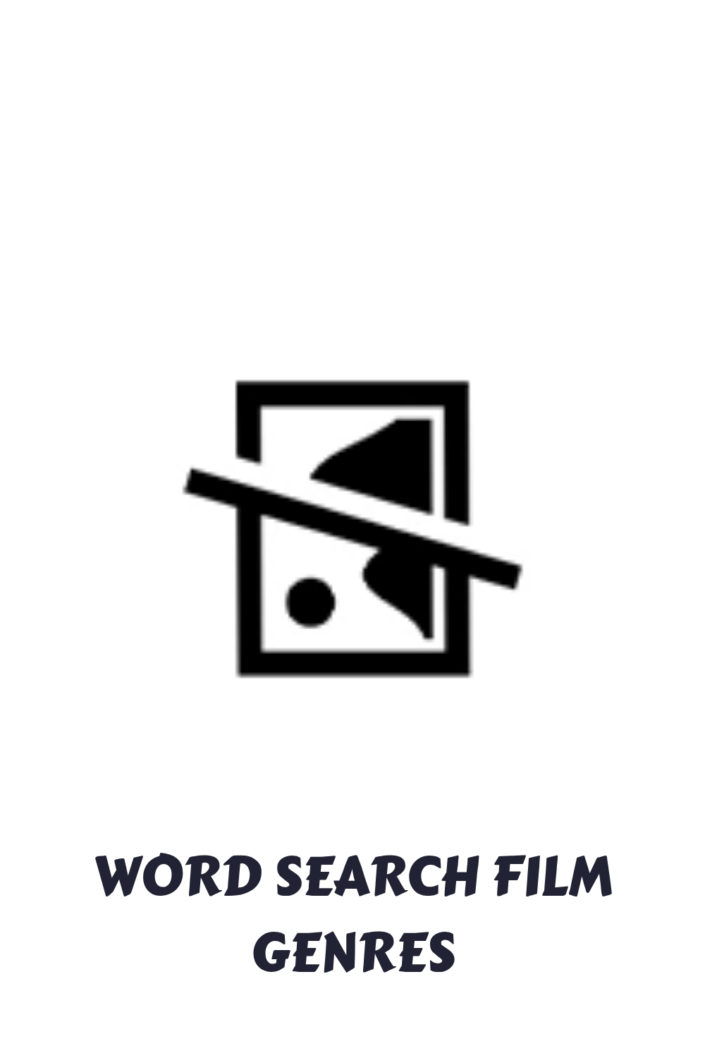 WORD SEARCH Film Genres generated pin 4746