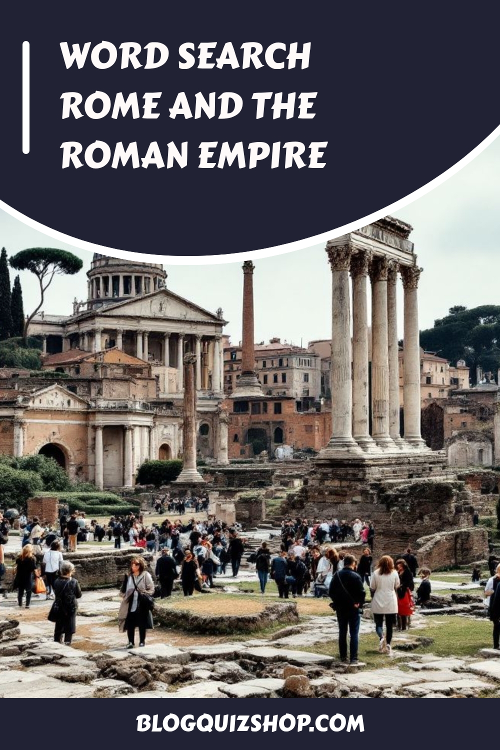 WORD SEARCH Rome and The Roman Empire generated pin 5890