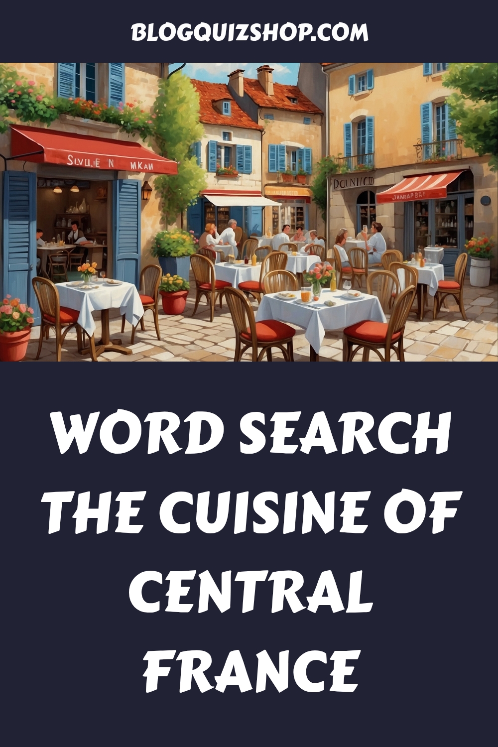 WORD SEARCH The Cuisine of Central France generated pin 5734