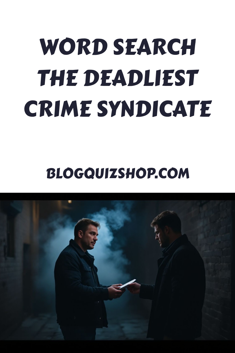 WORD SEARCH The Deadliest Crime Syndicate generated pin 8633