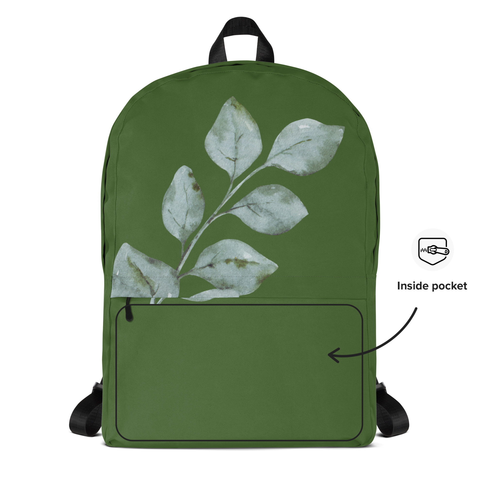 Eucalyptus Backpack – Durable Water-Resistant 2 Eucalyptus Backpack – Durable Water-Resistant - Image 2