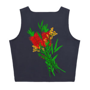 Bottle Brush Crop Top