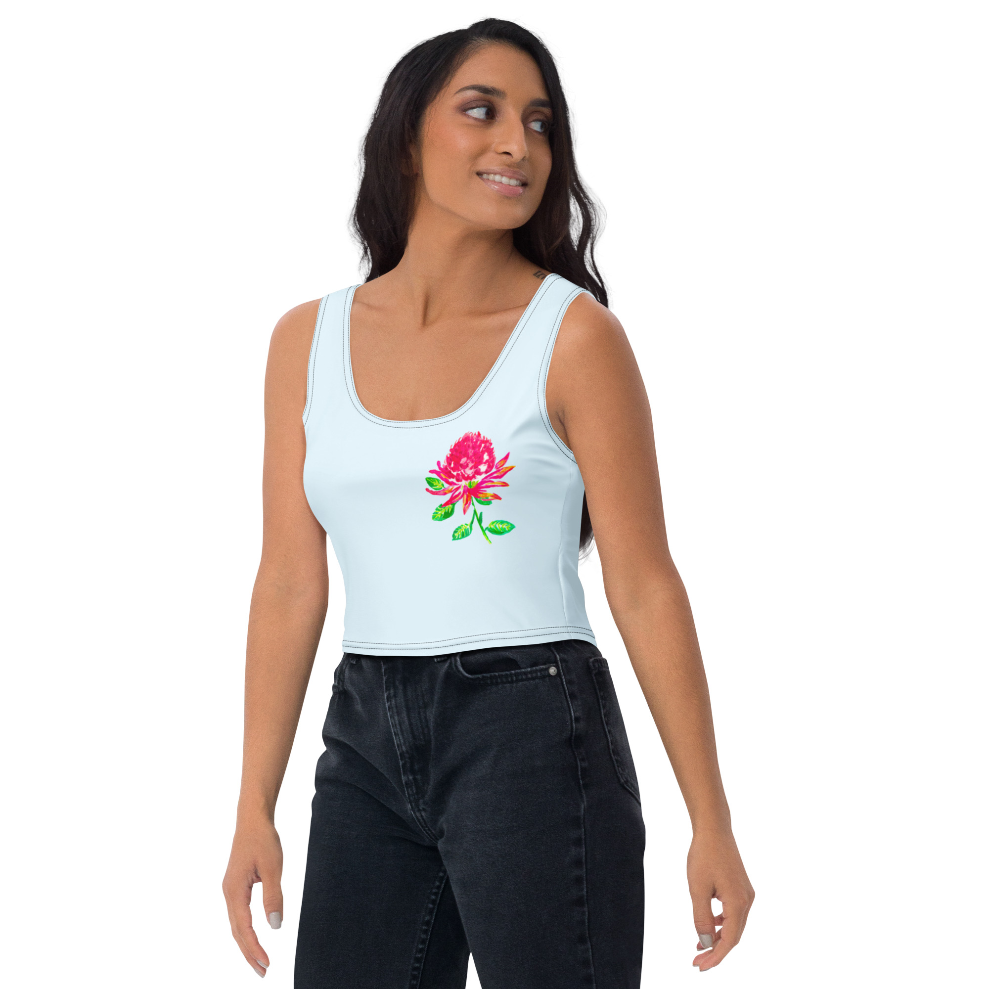 Waratah Crop Top – Symbol of Strength & Beauty 11 Waratah Crop Top – Symbol of Strength & Beauty - Image 11