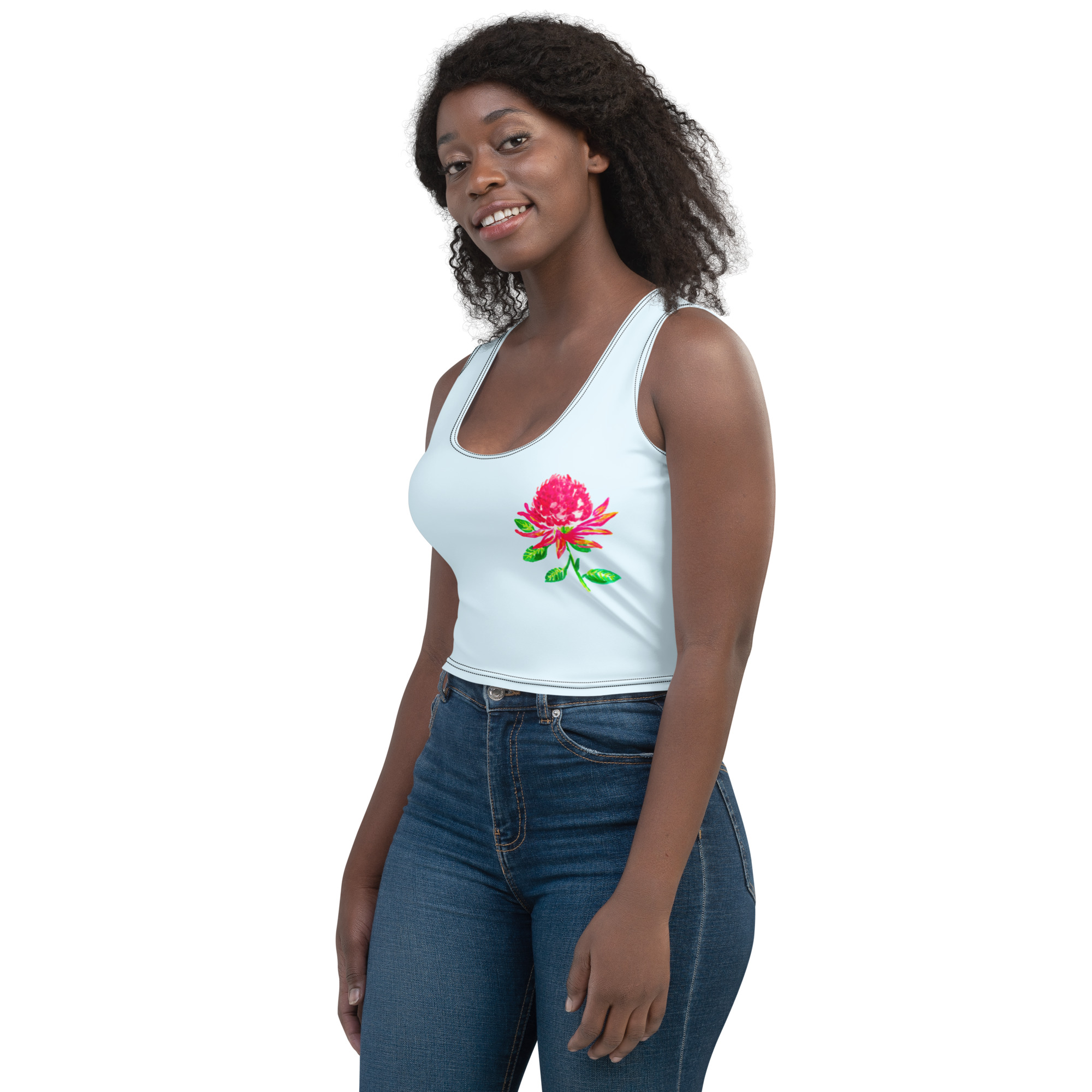 Waratah Crop Top – Symbol of Strength & Beauty 12 Waratah Crop Top – Symbol of Strength & Beauty - Image 12