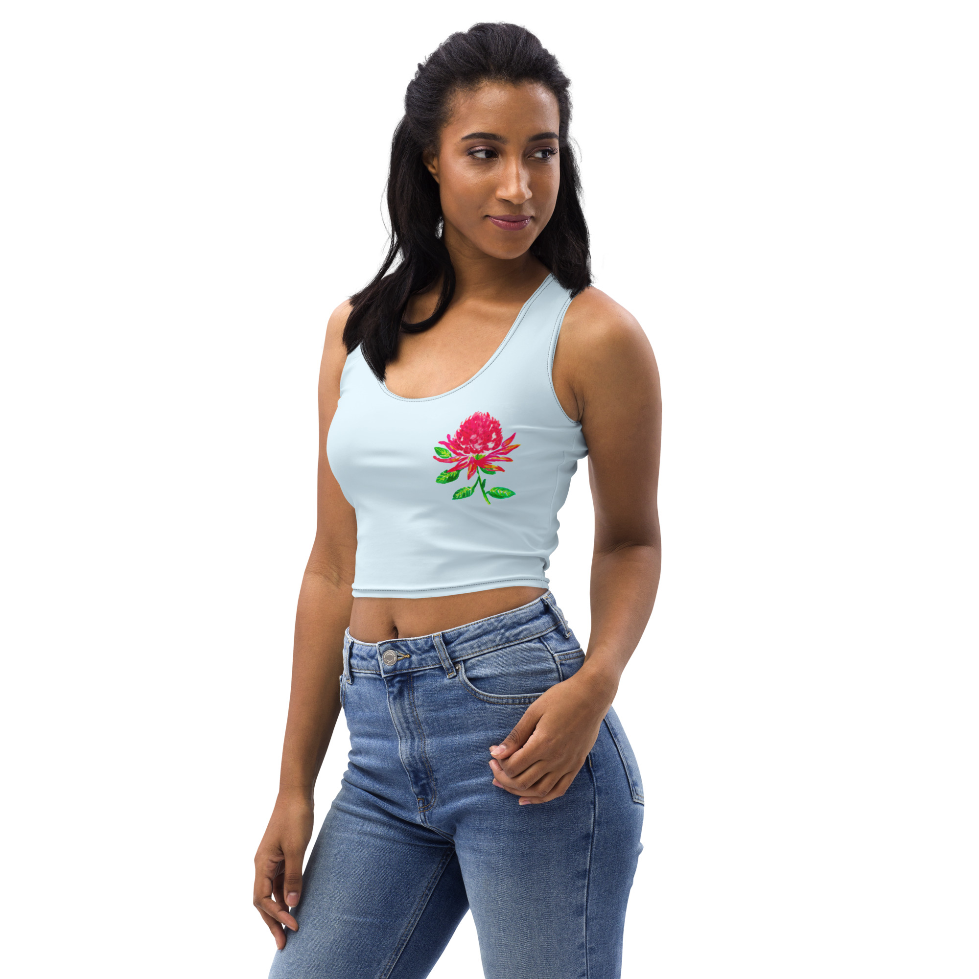 Waratah Crop Top – Symbol of Strength & Beauty 13 Waratah Crop Top – Symbol of Strength & Beauty - Image 13
