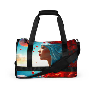 Surreal gym bag