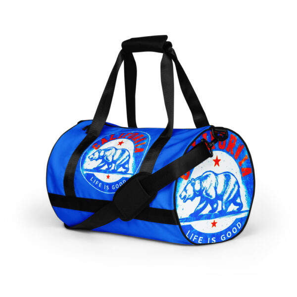 California Mid Blue Gym Bag - Image 7