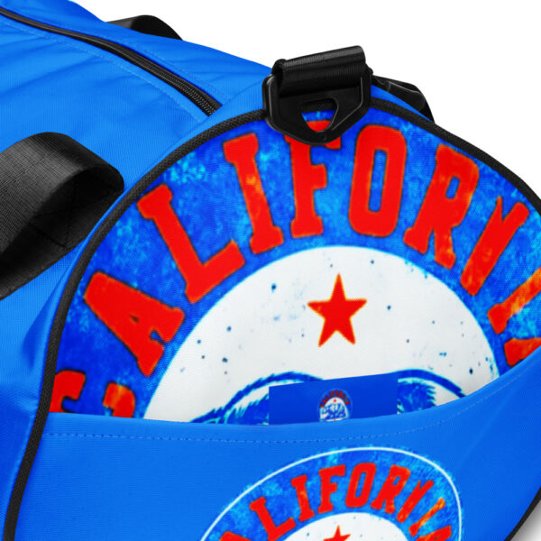 California Mid Blue Gym Bag - Image 3