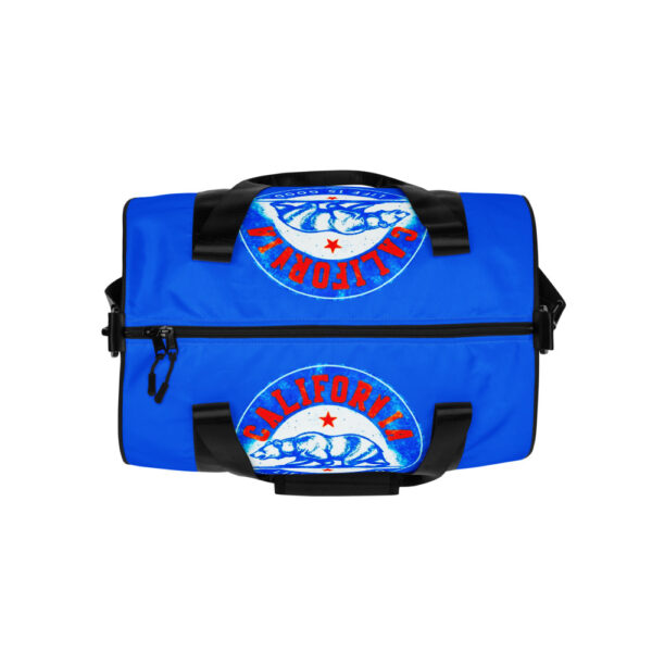 California Mid Blue Gym Bag - Image 9