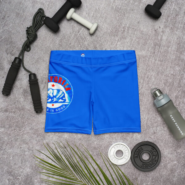 California Blue Logo Shorts - Image 4