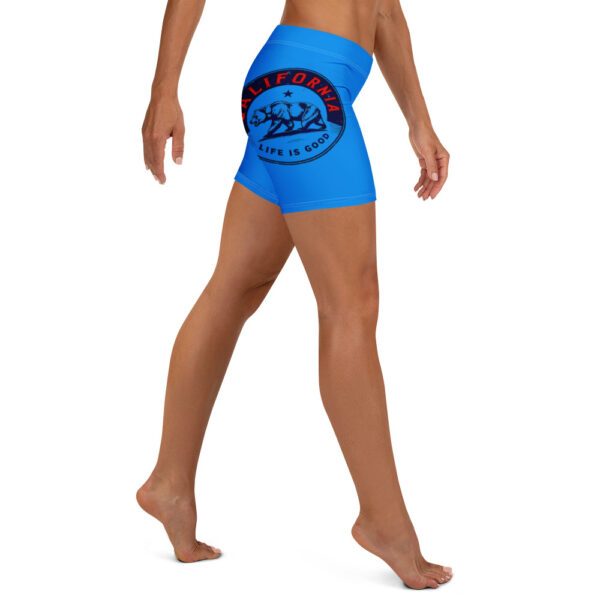 California Blue Hearts Fitness Shorts