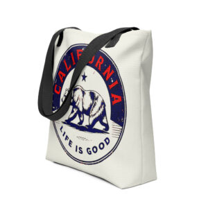 California White Tote Bag