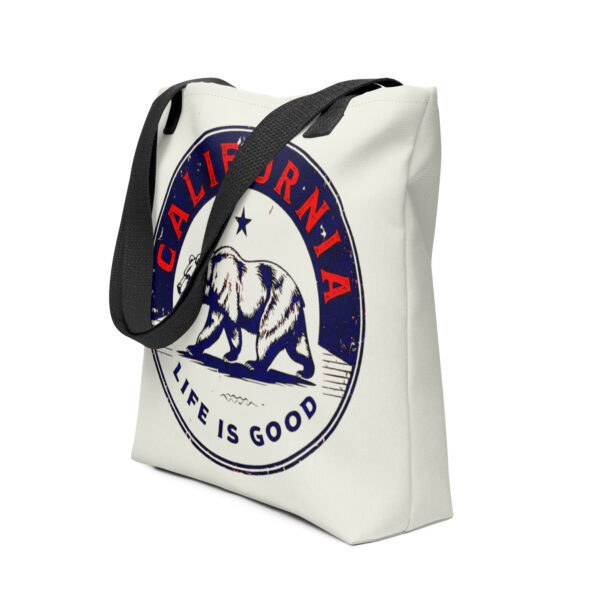 California White Tote Bag