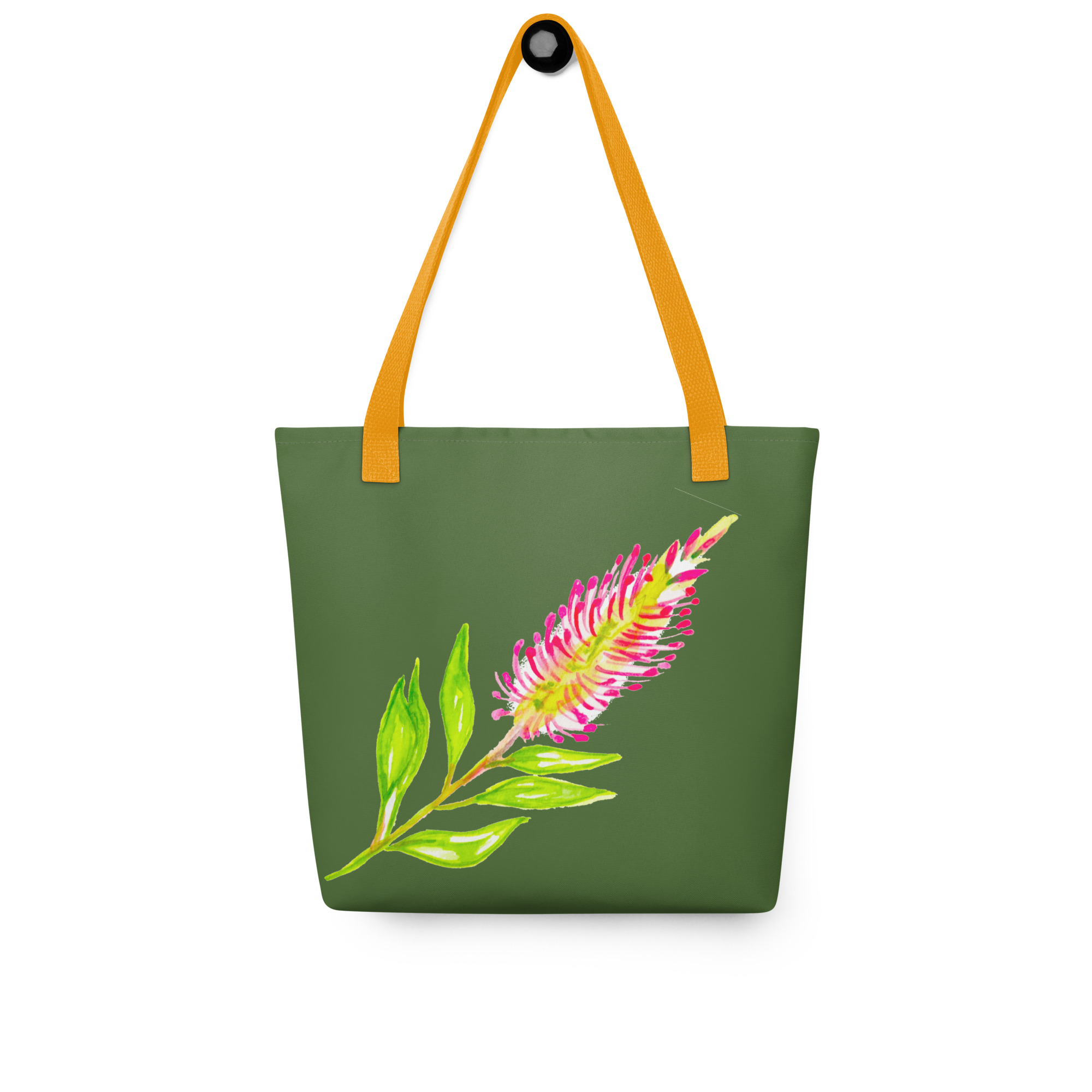 Bottle Brush Tote Bag – Durable Floral Everyday Tote 7 Bottle Brush Tote Bag – Durable Floral Everyday Tote - Image 7