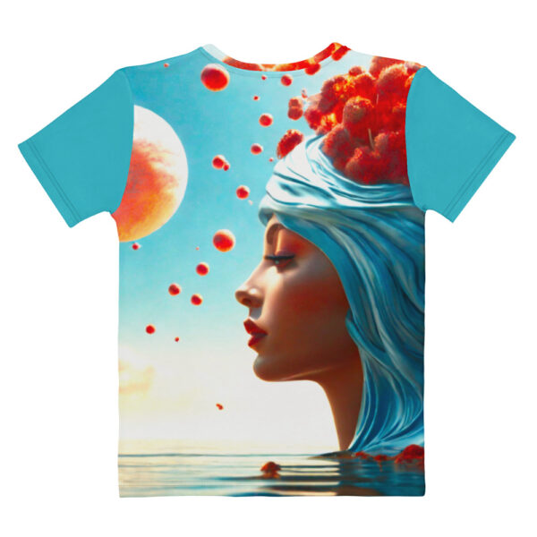 Surreal Beach T-shirt – Artistic Summer Graphic Tee - Image 2