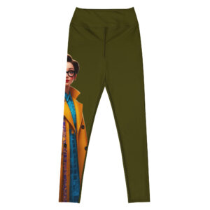 Office Lady Yoga Leggings