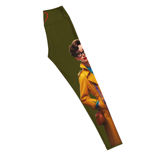 Office Lady Yoga Leggings – Comfortable Stretch Fit - Image 5