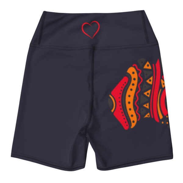 First Nation Yoga Shorts – Soft Stretch Activewear - Image 2