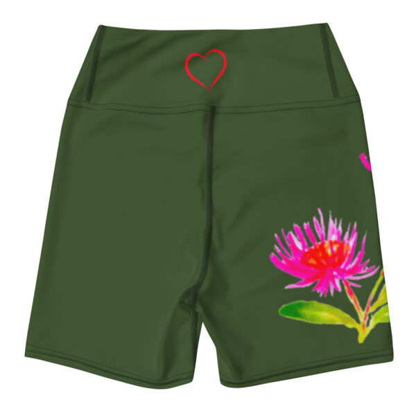Waratah Yoga Shorts – Soft Stretch Activewear - Image 2