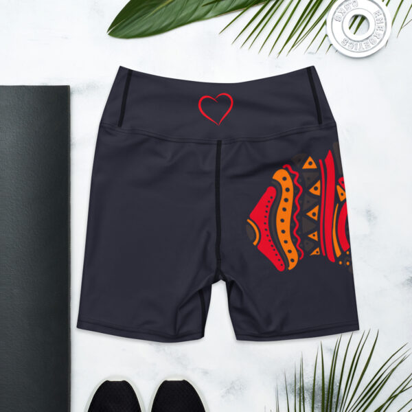 First Nation Yoga Shorts – Soft Stretch Activewear - Image 3