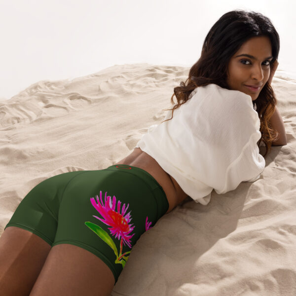 Waratah Yoga Shorts – Soft Stretch Activewear - Image 3
