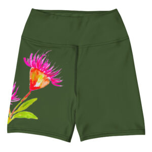 Waratah Yoga Shorts