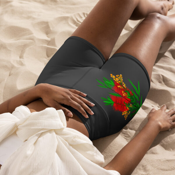 Bottle Brush Yoga Shorts – Flexible Activewear Shorts - Image 5