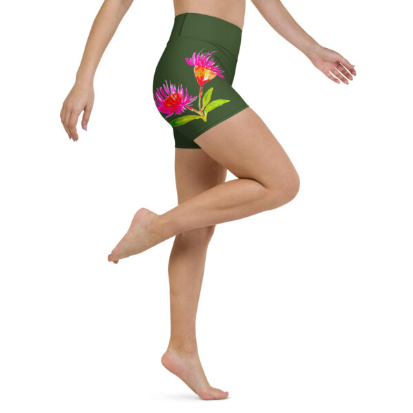 Waratah Yoga Shorts – Soft Stretch Activewear - Image 5
