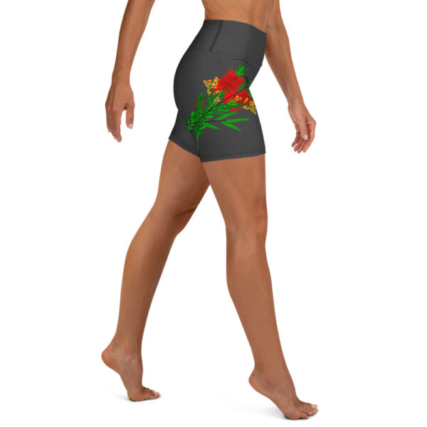 Bottle Brush Yoga Shorts – Flexible Activewear Shorts - Image 3