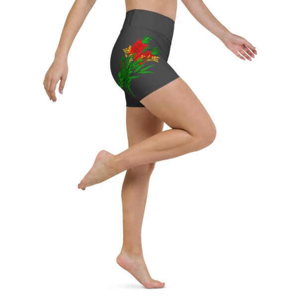 Bottle Brush Yoga Shorts – Flexible Activewear Shorts - Image 4
